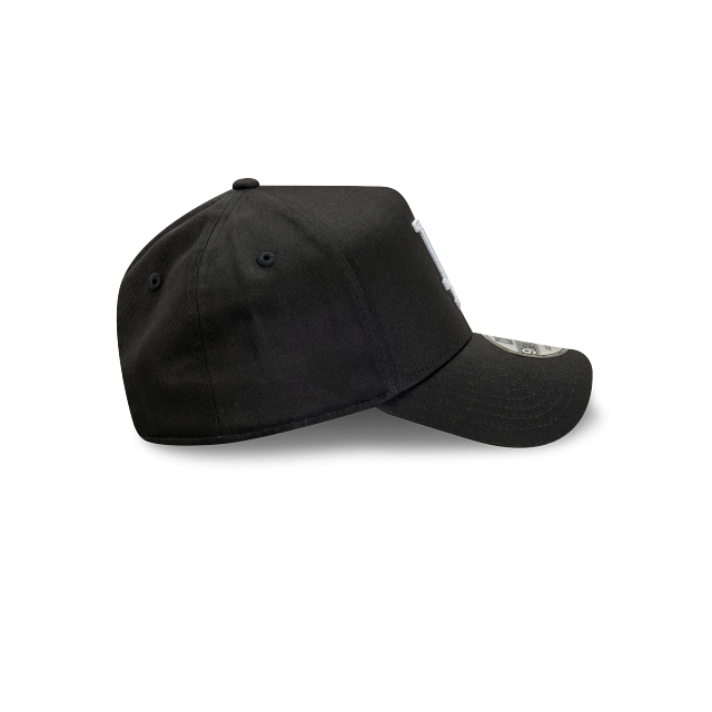 Los Angeles Dodgers New Era 9FORTY A-Frame Snapback Hat - Black