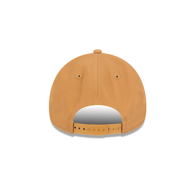 Los Angeles Dodgers New Era 9FORTY A-Frame Snapback Hat - Wheat