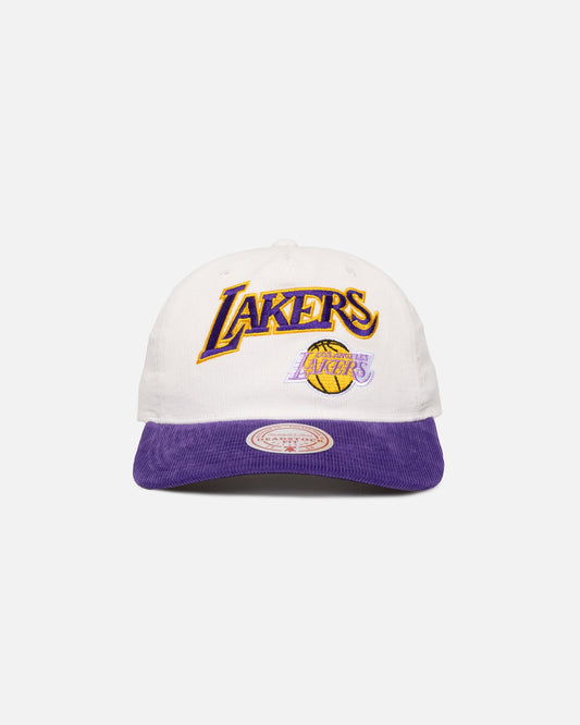 LA Lakers History Origin Wordmark Snapback