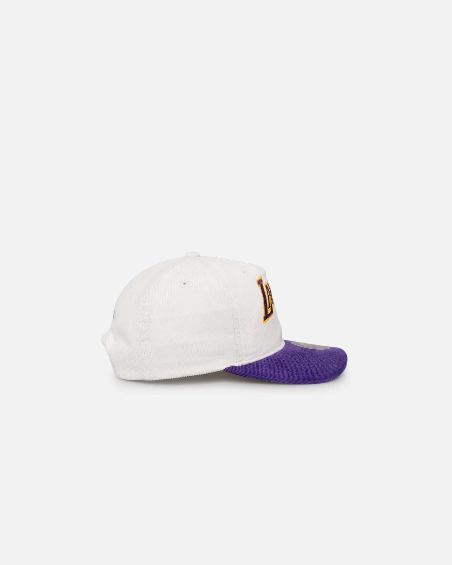 LA Lakers History Origin Wordmark Snapback