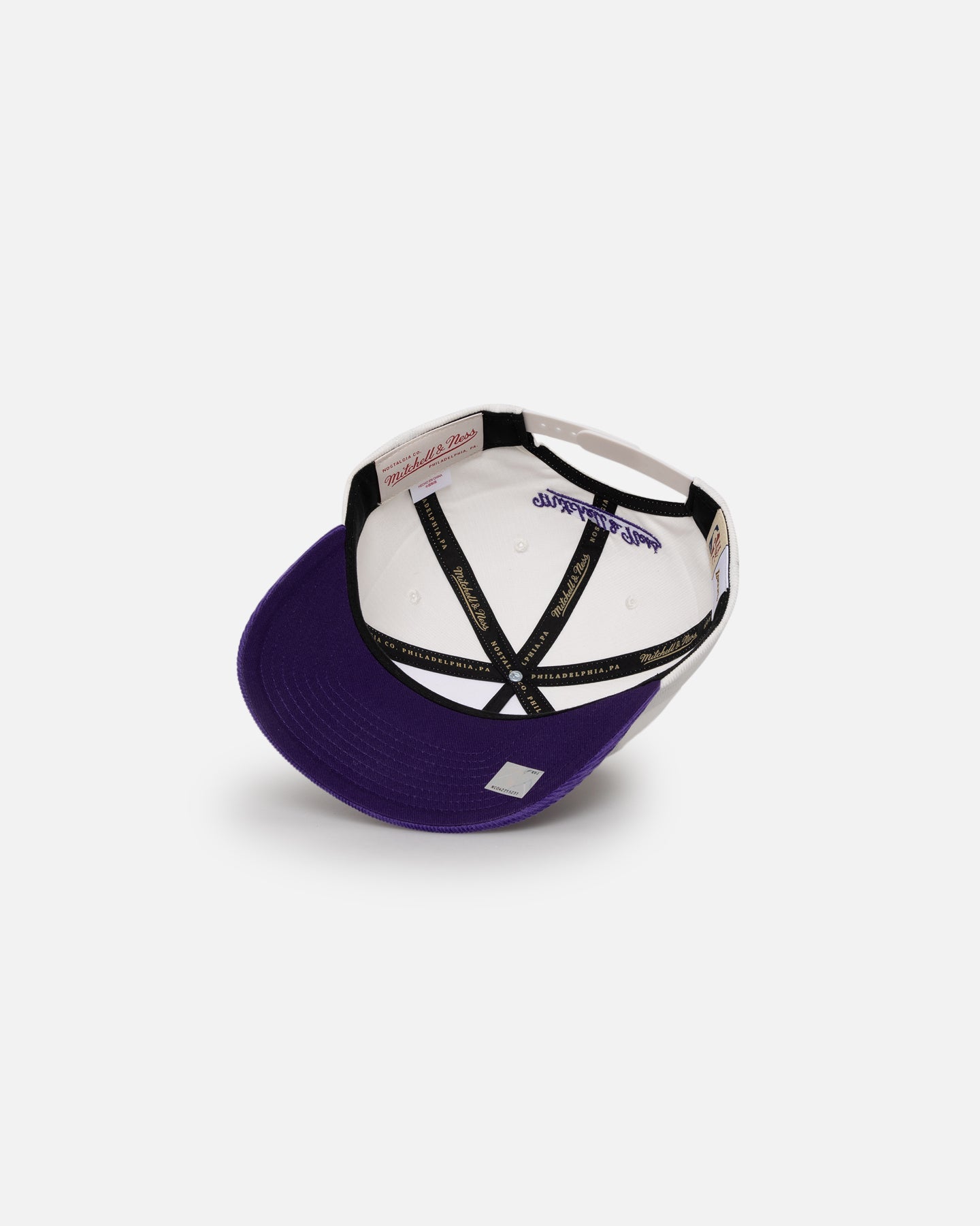 LA Lakers History Origin Wordmark Snapback