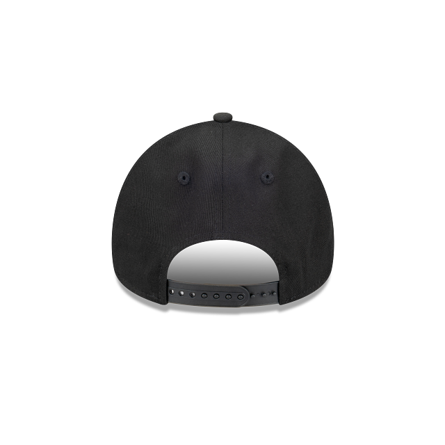 Los Angeles Lakers New Era 9FORTY A-Frame Snapback Hat - Black