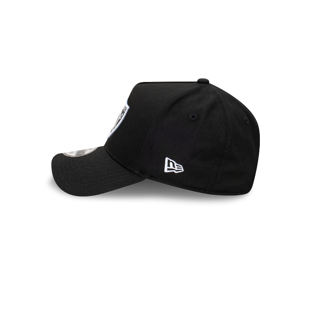 Las Vegas Raiders New Era 9FORTY A-Frame Snapback Hat - Black