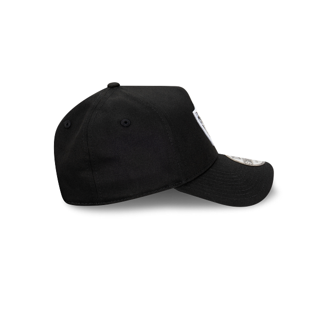 Las Vegas Raiders New Era 9FORTY A-Frame Snapback Hat - Black