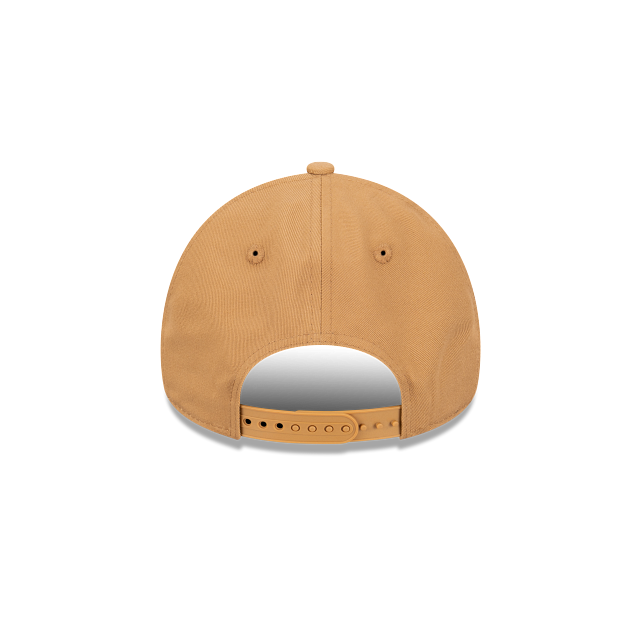 Las Vegas Raiders New Era 9FORTY A-Frame Snapback Hat - Wheat