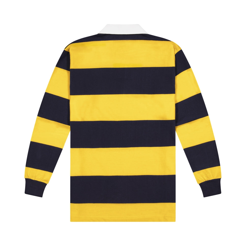 Rugby Jersey Long Sleeve - Gold & Navy