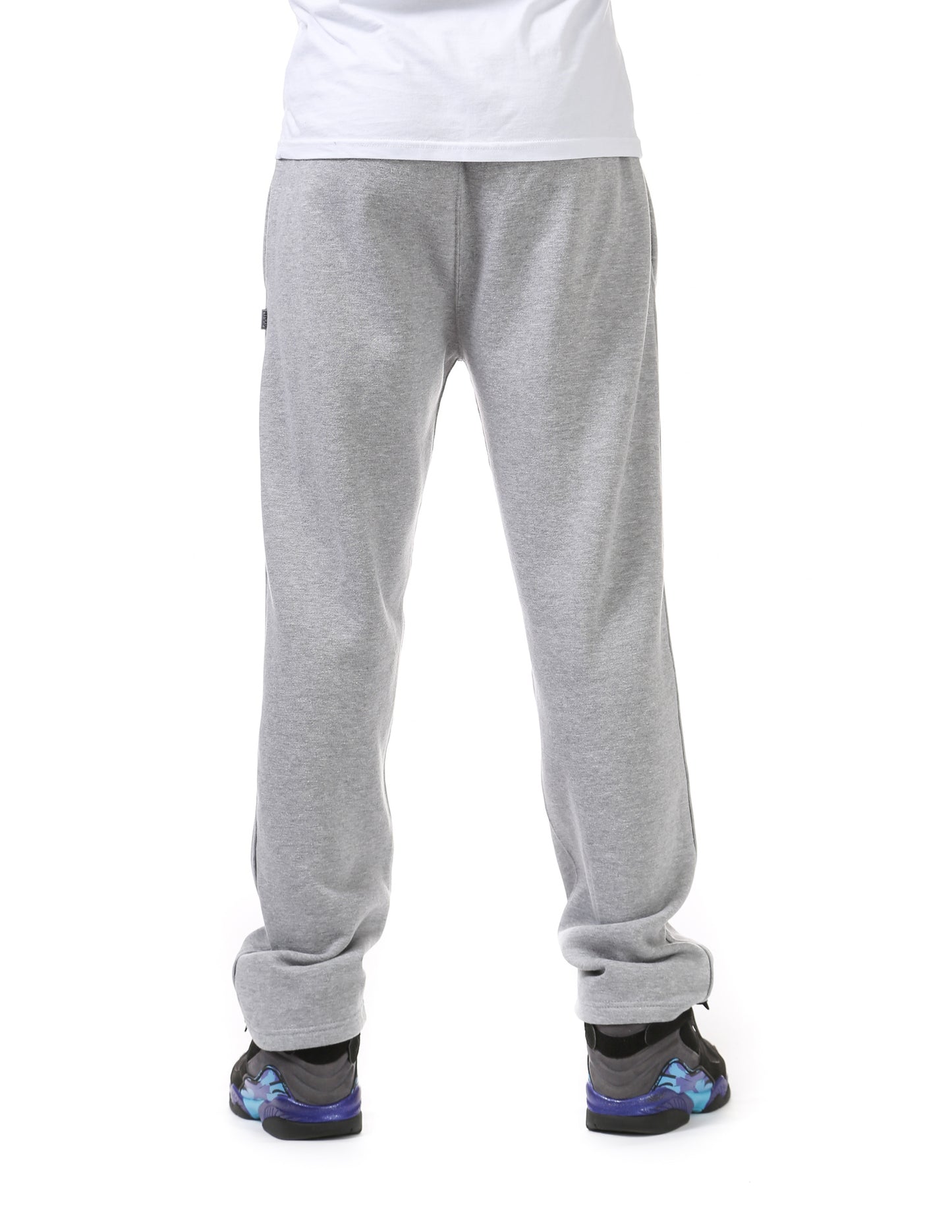 Pro Club Fleece Pants Grey Back