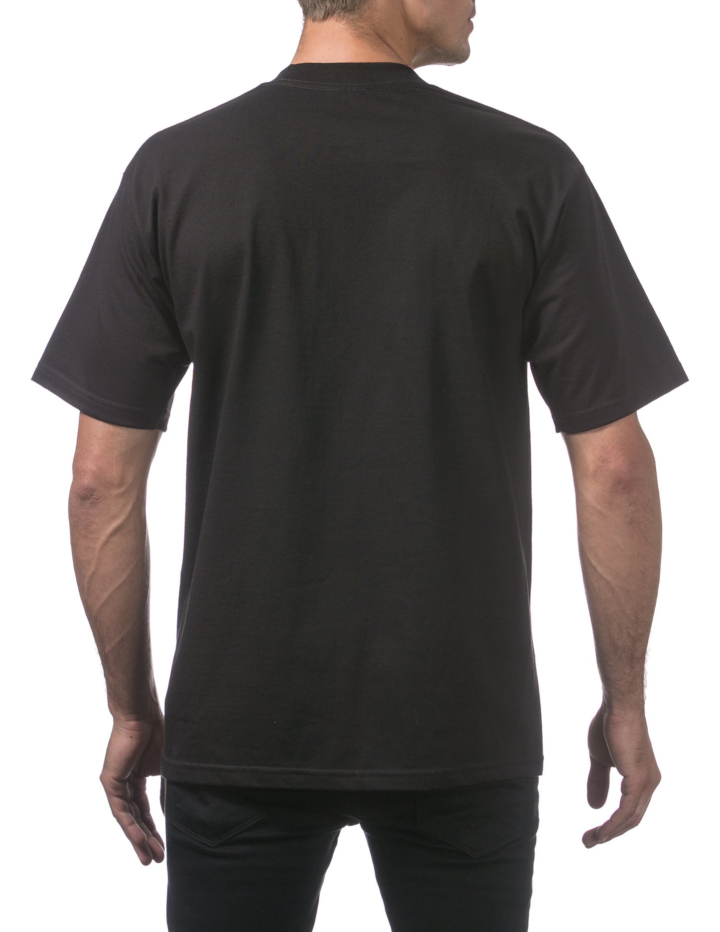 Pro Club Heavyweight Tall T-Shirt Black Back