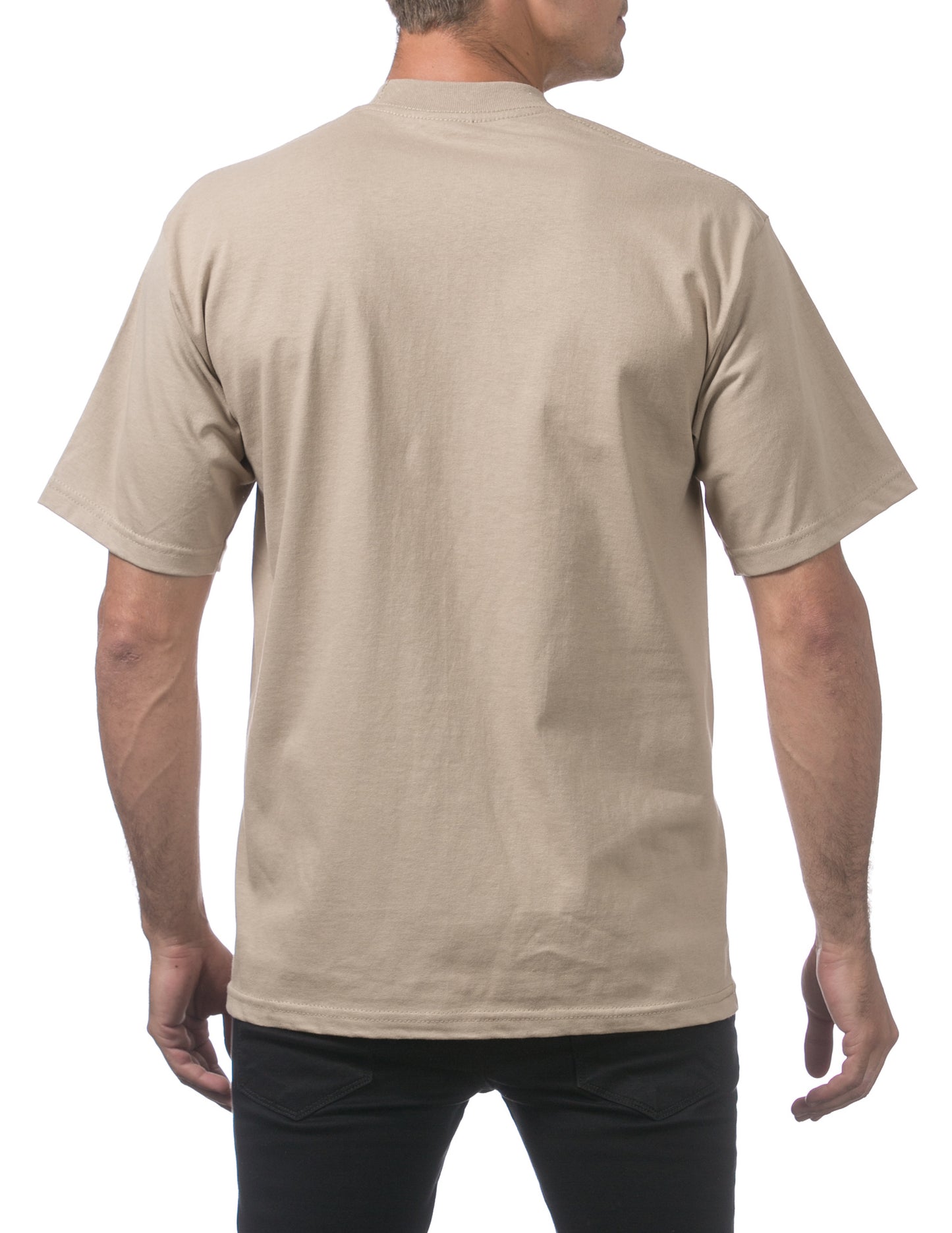 Pro Club Heavyweight Tall Tee Khaki Front