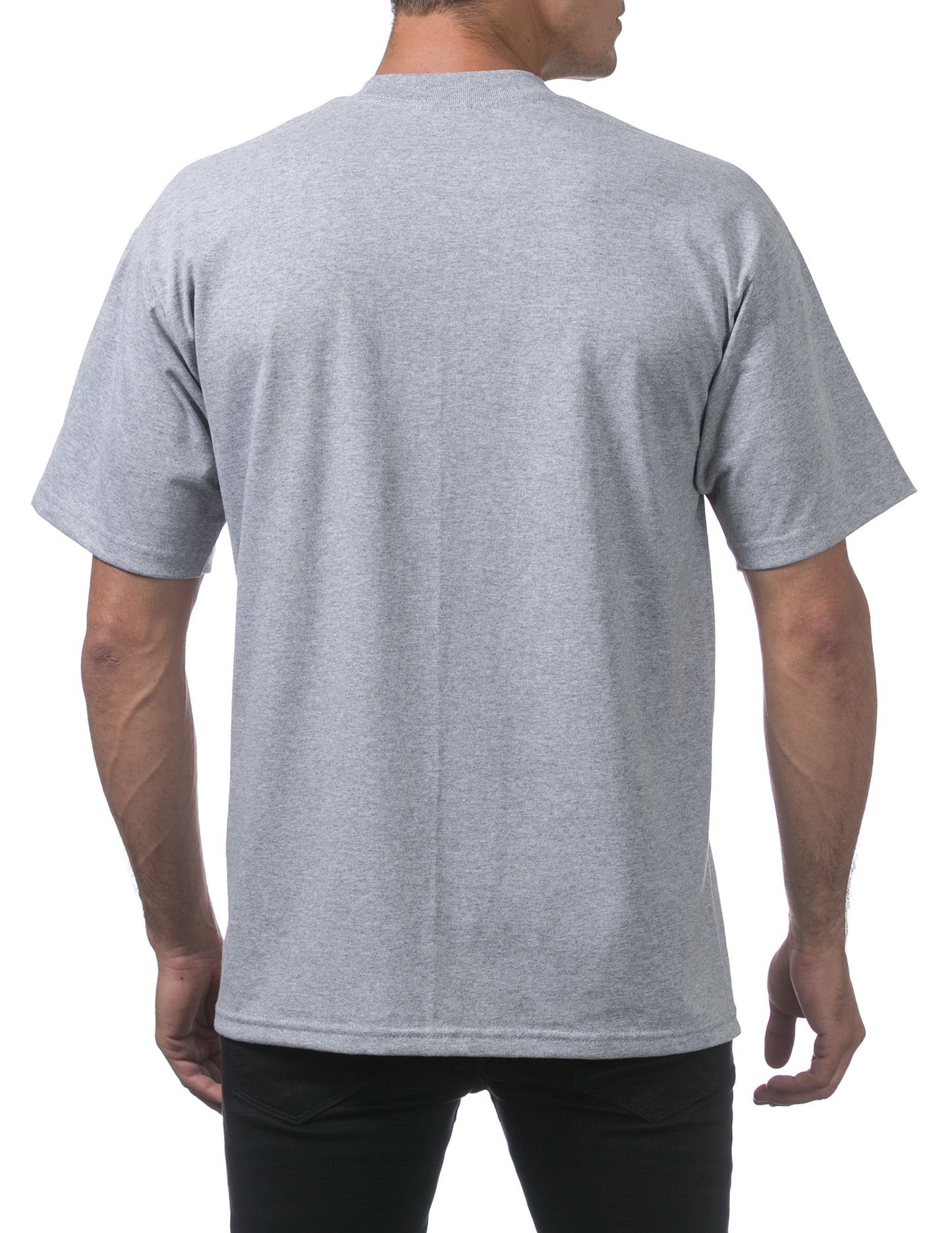 Pro Club Heavyweight T-Shirt Grey Front