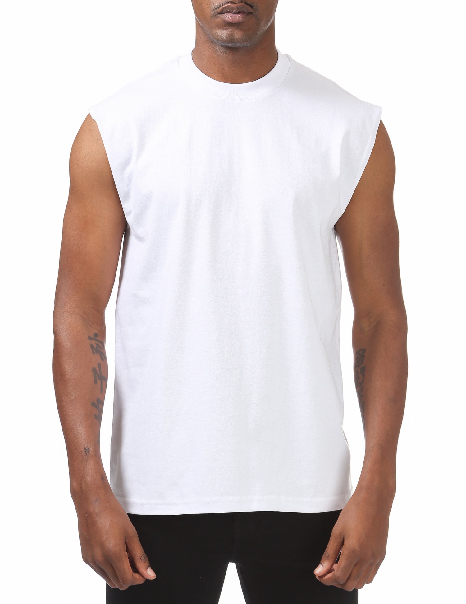 Pro Club Muscle Tee White Front