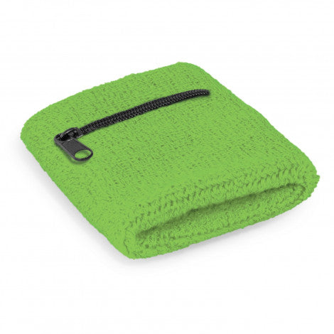 Wrist Sweat Band - Lime Green