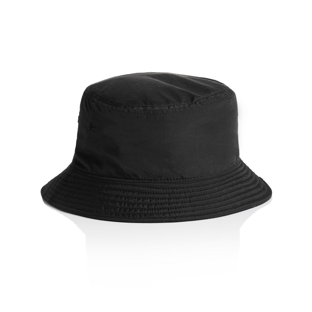 Nylon Bucket Hat - Black