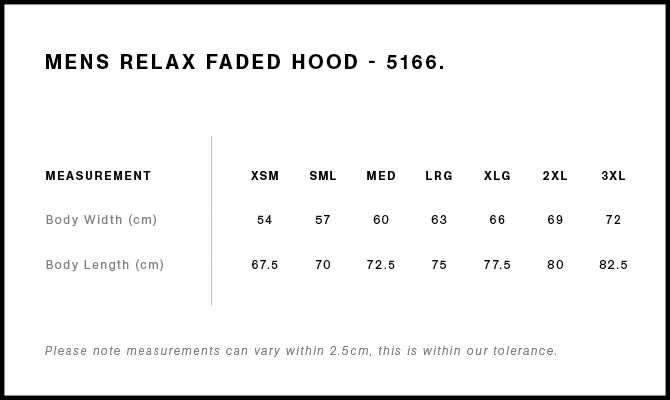 As Colour Relax Faded Hoodie - Black