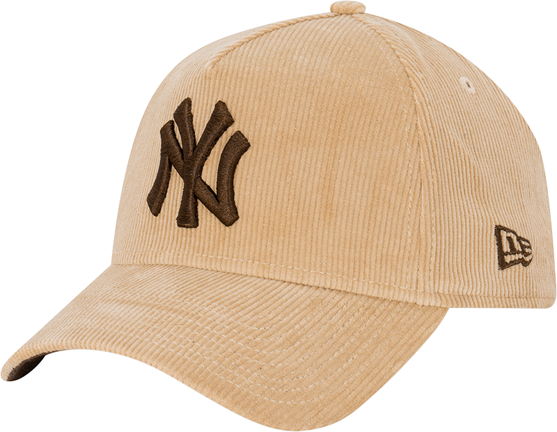 New York Yankees 9FORTY A-Frame - Camel Walnut Cord