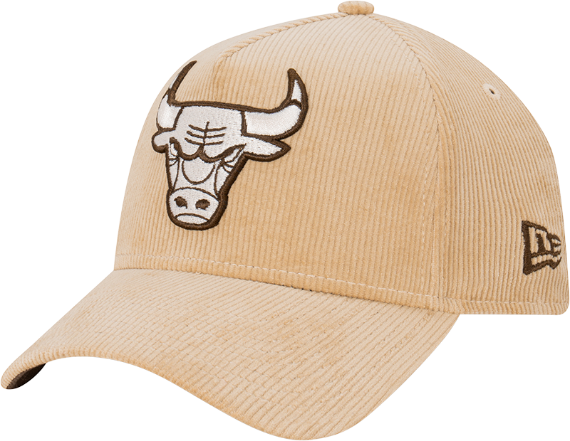 Chicago Bulls 9FORTY A-Frame - Camel Walnut Cord