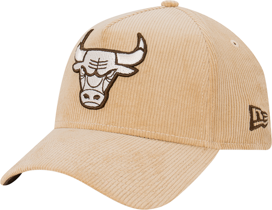 Chicago Bulls 9FORTY A-Frame - Camel Walnut Cord