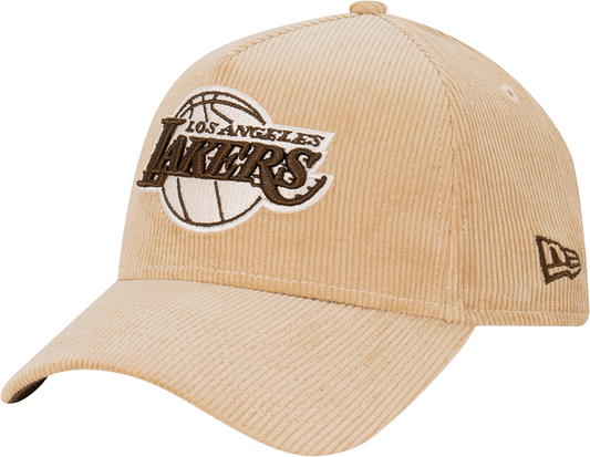 Los Angeles Lakers 9FORTY A-Frame - Camel Walnut Cord