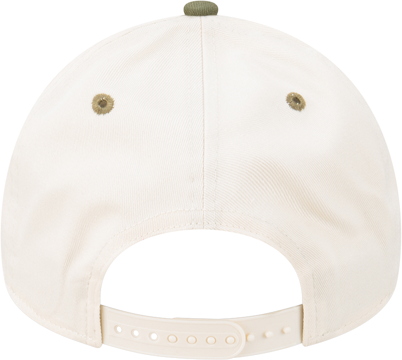 Los Vegas Raiders 9FORTY A-Frame Snapback - Wine Cork Olive