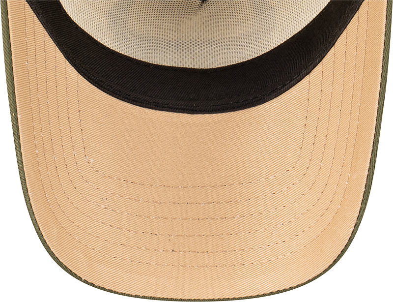 Chicago Bulls 9FORTY A-Frame Snapback - Wine Cork Olive