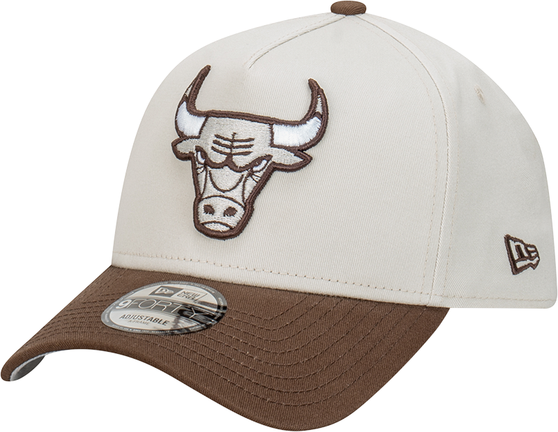 Chicago Bulls 9FORTY A-Frame Snapback - Vintage Stone Beige