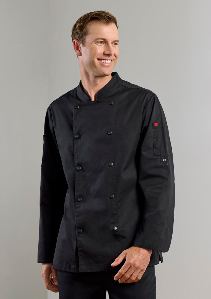 Mens Gusto Chef Long Sleeve Jacket