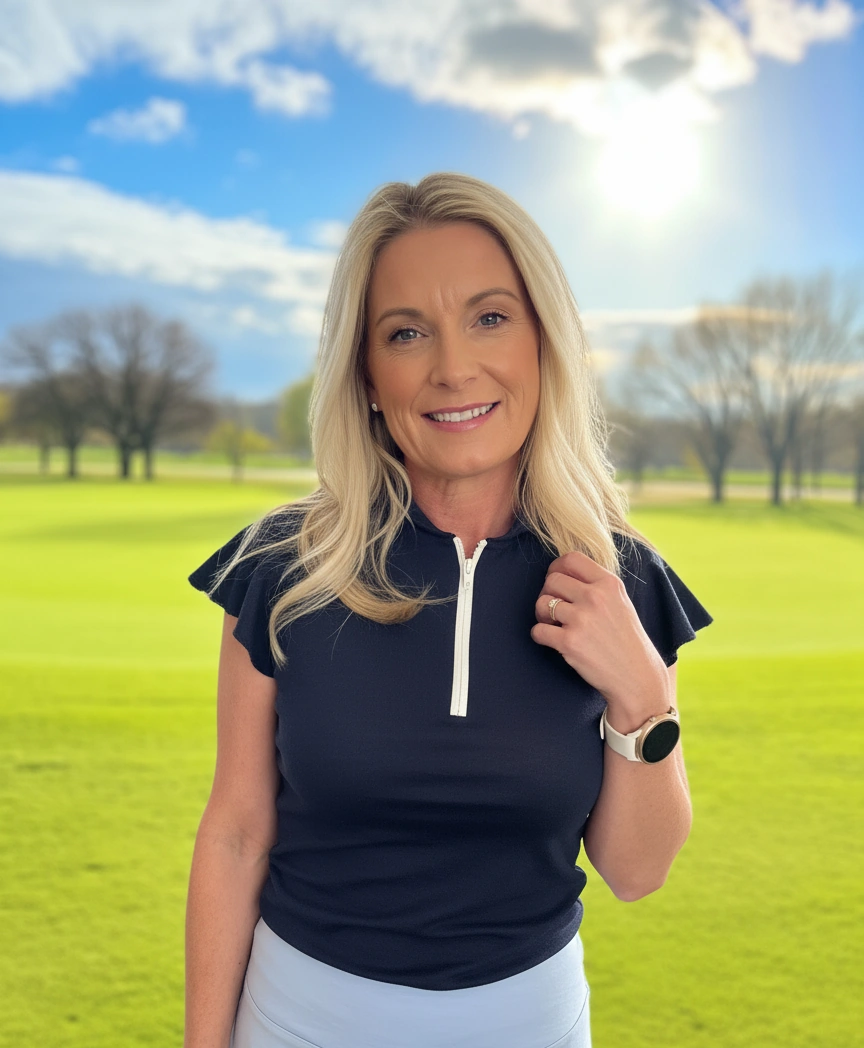 Ladies Lightweight Merino Golf Top