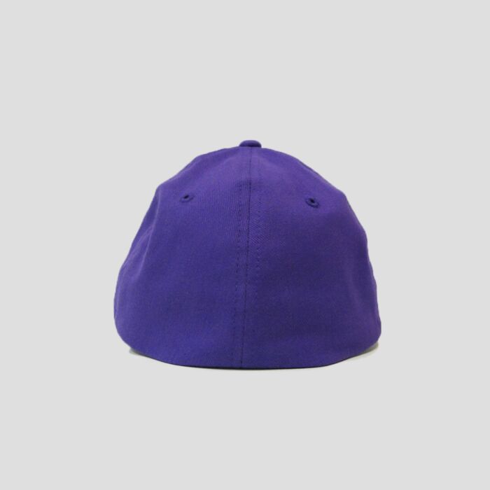 Purple Flexfit Adults Back