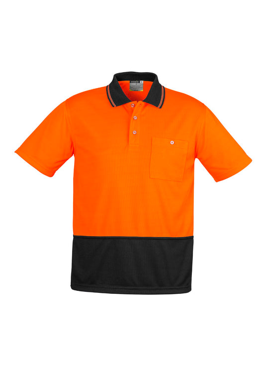 Hi-Vis Polo - Orange & Black