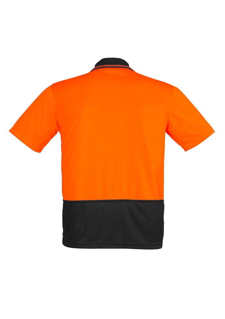 Hi-Vis Polo - Orange & Black