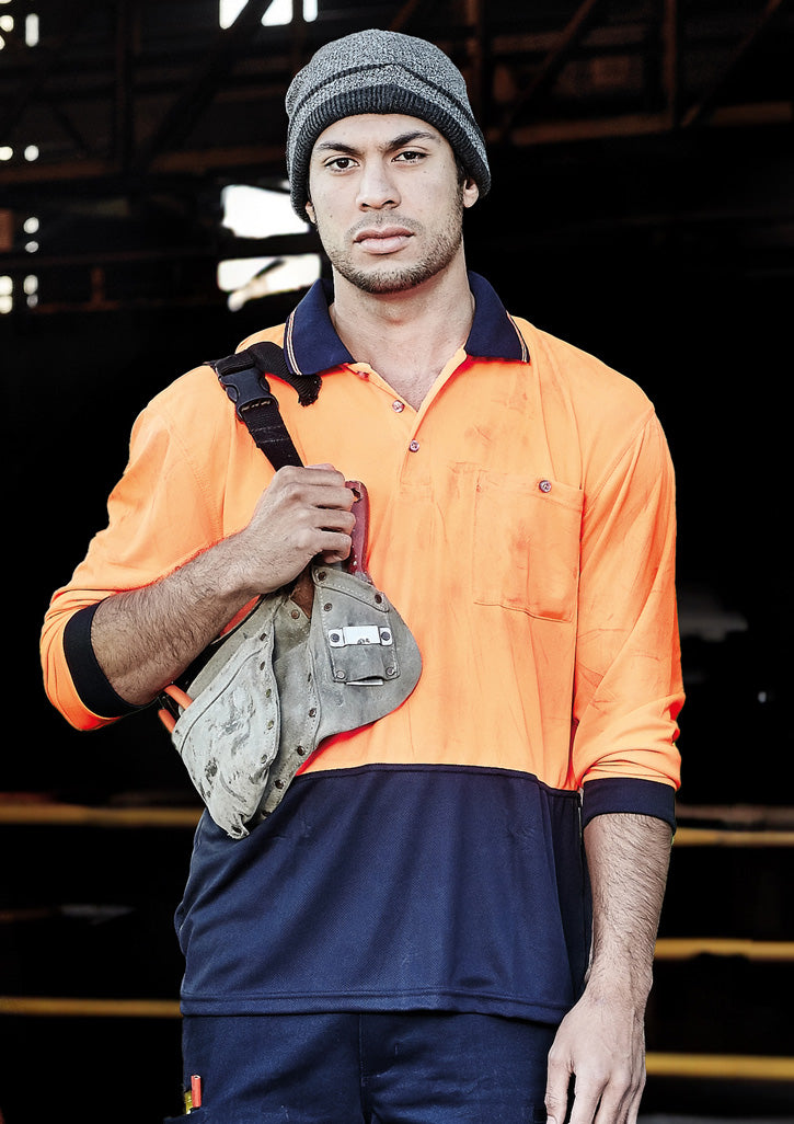 Hi-Vis Polo Long Sleeve