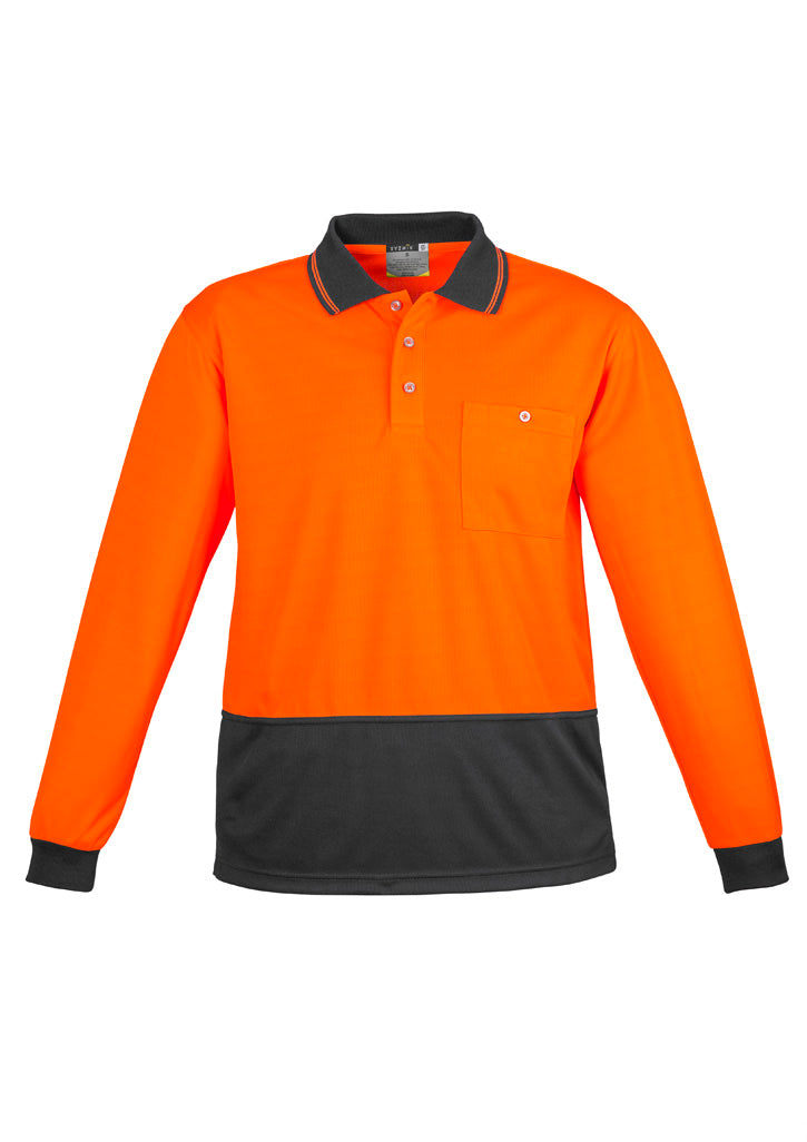 Hi-Vis Polo Long Sleeve