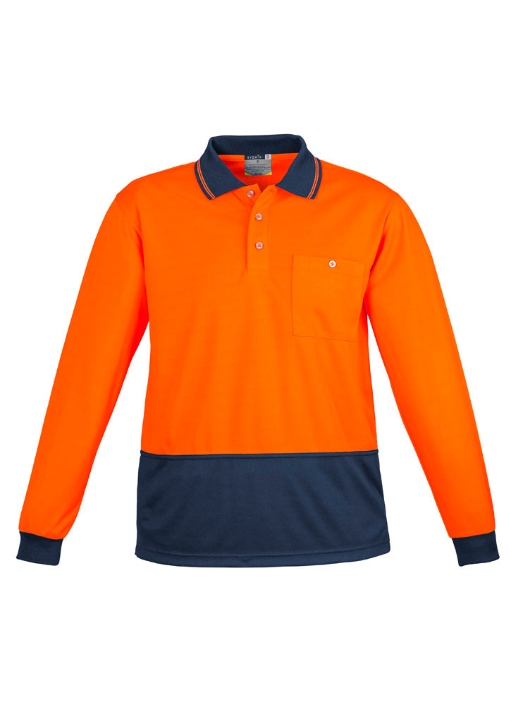 Hi-Vis Polo Long Sleeve