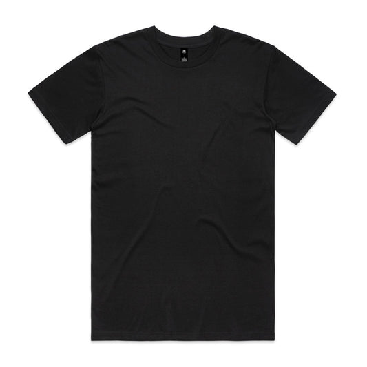 As Colour Staple Tee Black Front 5001