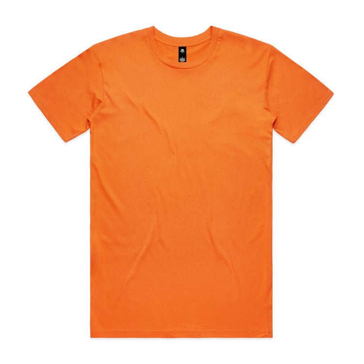 As Colour Staple Tee Orange Front 5001