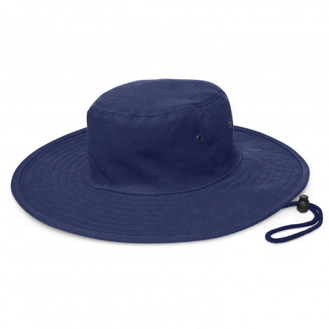 Cabana Wide Brim Hat - Blue