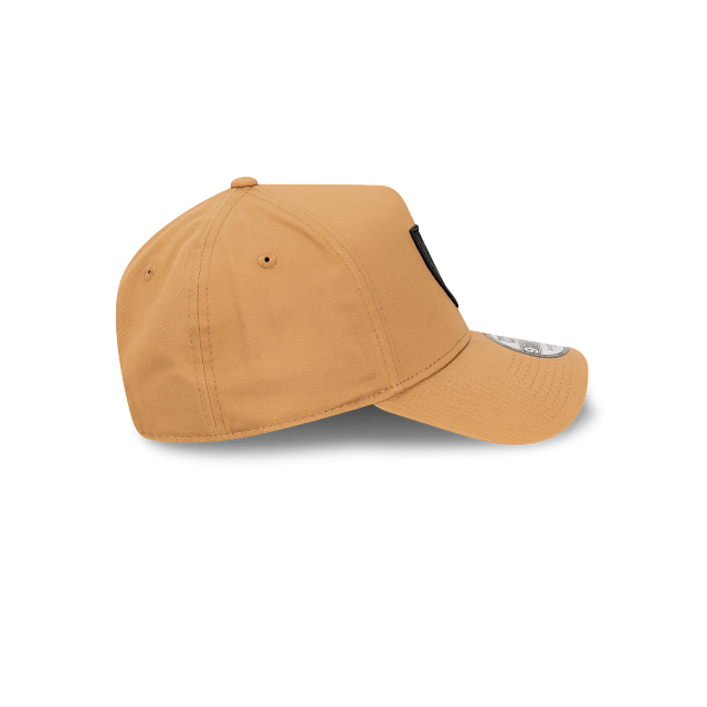 Las Vegas Raiders New Era 9FORTY A-Frame Snapback Hat - Wheat
