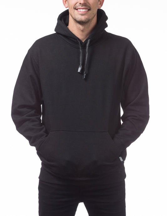 Pro Club Heavyweight Hoodie Black Front