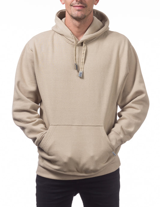 Pro Club Heavyweight Hoodie Khaki Front