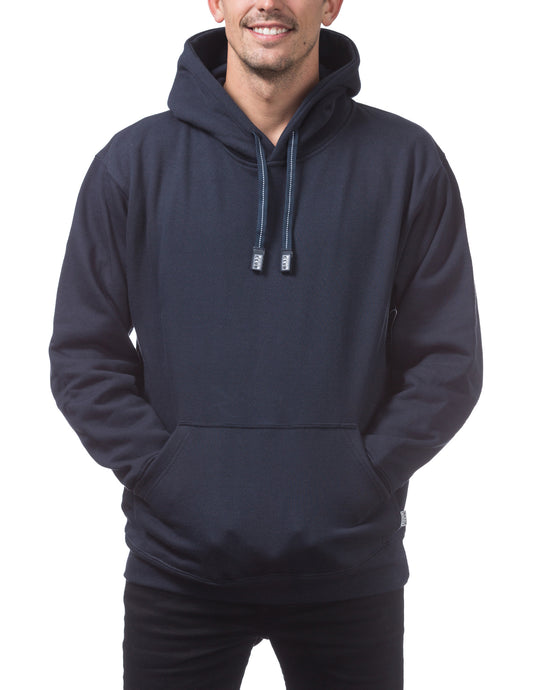 Pro Club Heavyweight Hoodie Navy Front