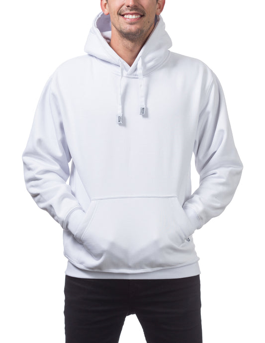 Pro Club Heavyweight Hoodie White Front