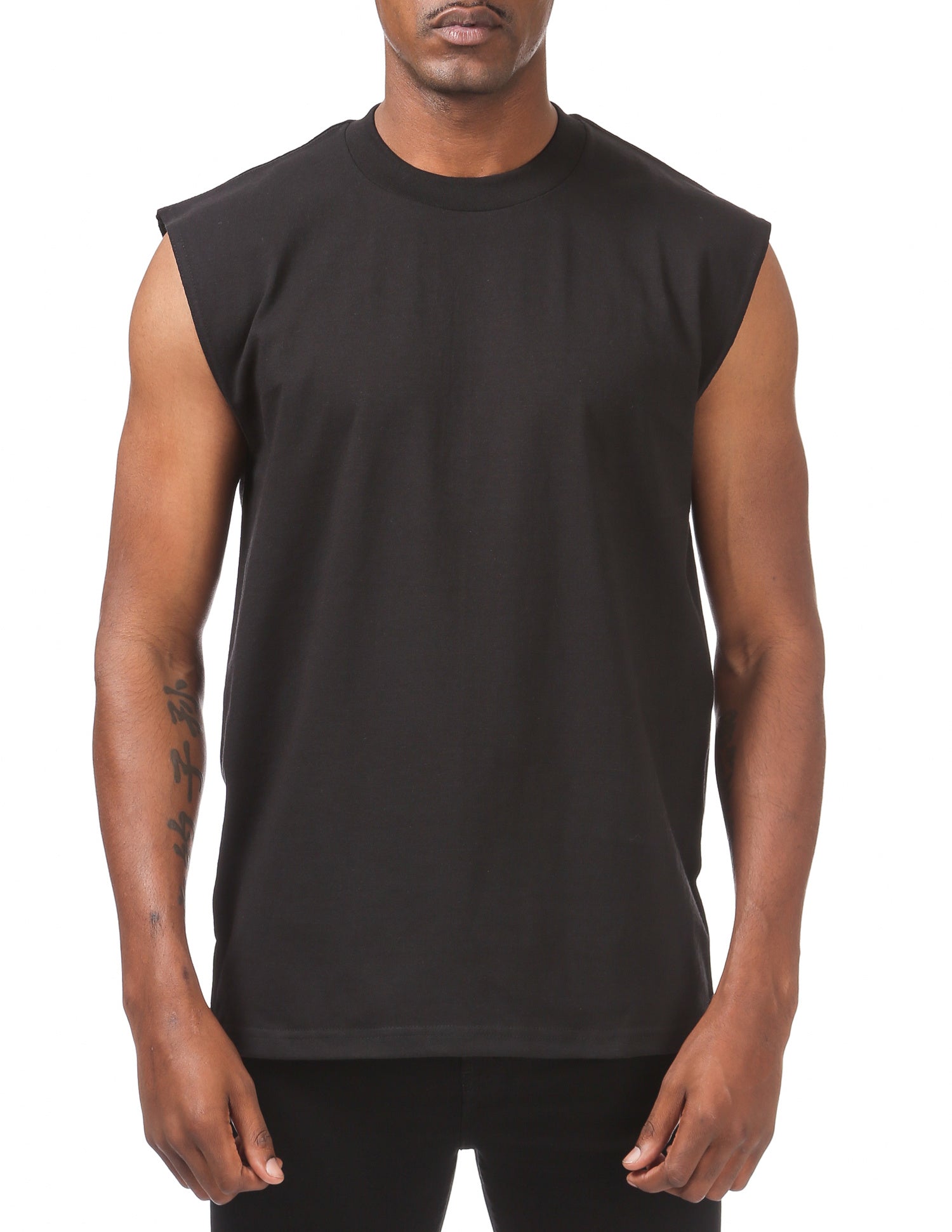 Pro Club Muscle Tee Black Front