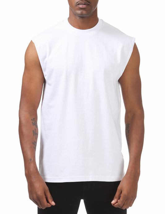 Pro Club Muscle Tee White Front